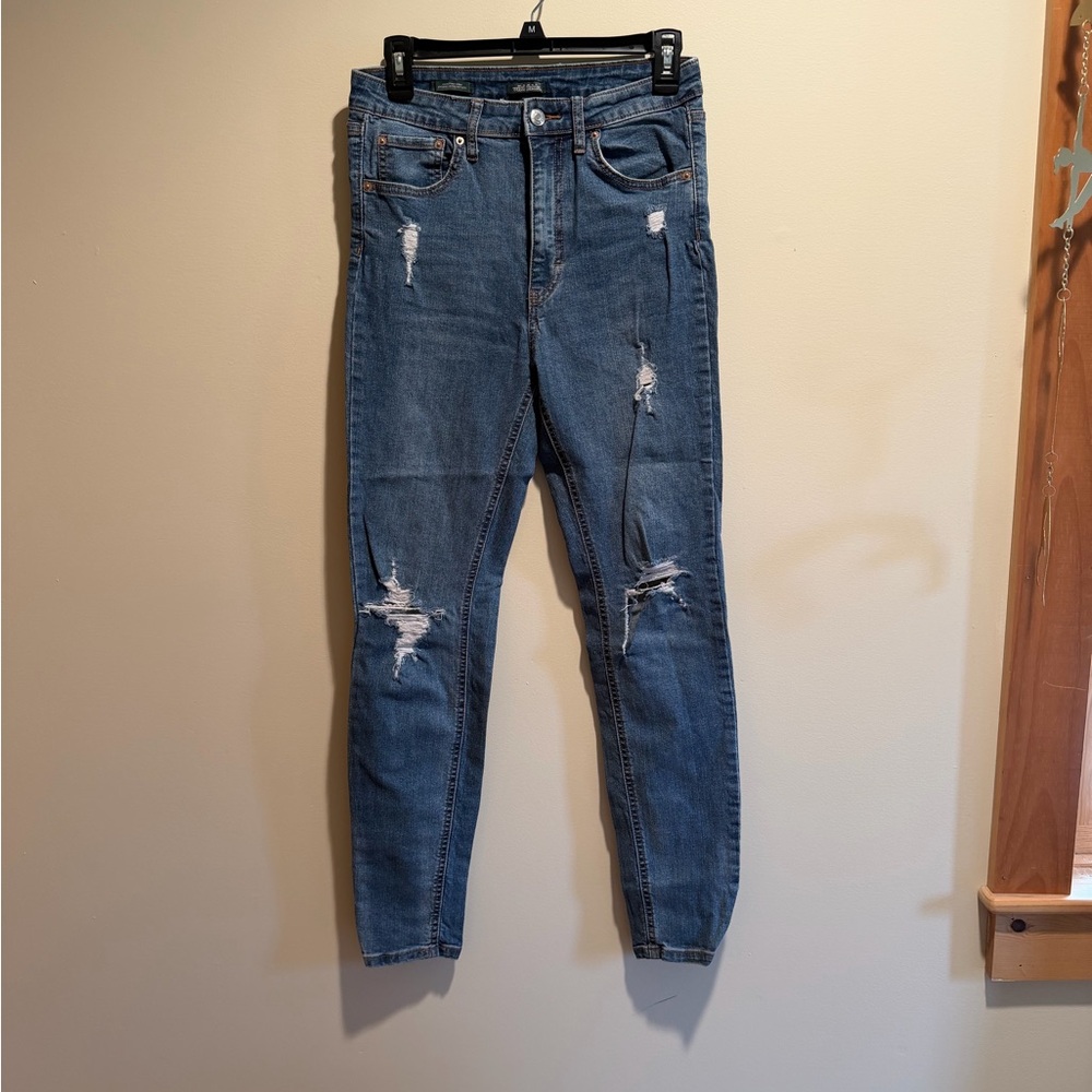 Wild Fable Distressed Skinny Blue Jeans